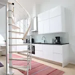 Poista 2Ndhomes Unique 35M2 Studio Penthouse With Sauna & Balcony
